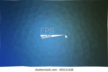 multicolor dark blue geometric rumpled triangular low poly style gradient illustration graphic background. Vector polygonal design for your business.
