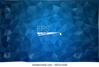 multicolor dark blue geometric rumpled triangular low poly style gradient illustration graphic background. Vector polygonal design for your business.