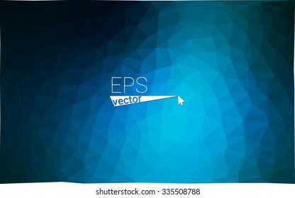 multicolor dark blue geometric rumpled triangular low poly style gradient illustration graphic background. Vector polygonal design for your business.