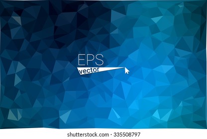 multicolor dark blue geometric rumpled triangular low poly style gradient illustration graphic background. Vector polygonal design for your business.