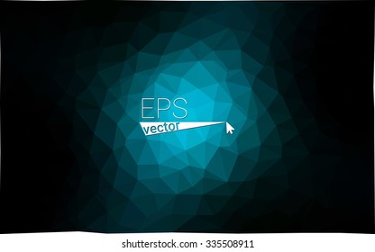 multicolor dark blue geometric rumpled triangular low poly style gradient illustration graphic background. Vector polygonal design for your business.