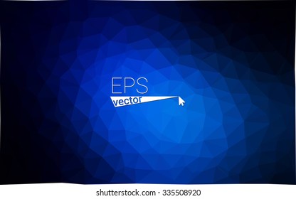 multicolor dark blue geometric rumpled triangular low poly style gradient illustration graphic background. Vector polygonal design for your business.