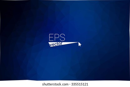 multicolor dark blue geometric rumpled triangular low poly style gradient illustration graphic background. Vector polygonal design for your business.