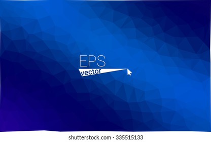 multicolor dark blue geometric rumpled triangular low poly style gradient illustration graphic background. Vector polygonal design for your business.