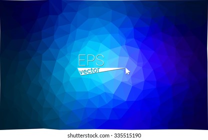 multicolor dark blue geometric rumpled triangular low poly style gradient illustration graphic background. Vector polygonal design for your business.