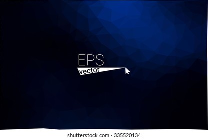 multicolor dark blue geometric rumpled triangular low poly style gradient illustration graphic background. Vector polygonal design for your business.