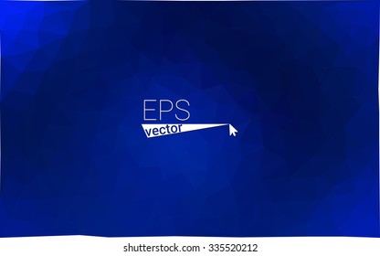multicolor dark blue geometric rumpled triangular low poly style gradient illustration graphic background. Vector polygonal design for your business.