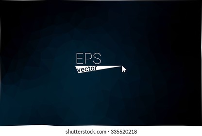 multicolor dark blue geometric rumpled triangular low poly style gradient illustration graphic background. Vector polygonal design for your business.