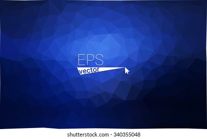 multicolor dark blue geometric rumpled triangular low poly style gradient illustration graphic background. Vector polygonal design for your business.
