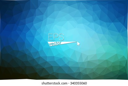 multicolor dark blue geometric rumpled triangular low poly style gradient illustration graphic background. Vector polygonal design for your business.