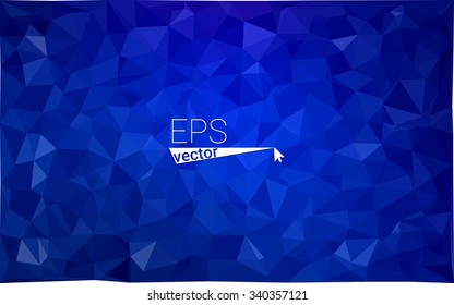 multicolor dark blue geometric rumpled triangular low poly style gradient illustration graphic background. Vector polygonal design for your business.