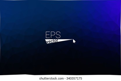 multicolor dark blue geometric rumpled triangular low poly style gradient illustration graphic background. Vector polygonal design for your business.