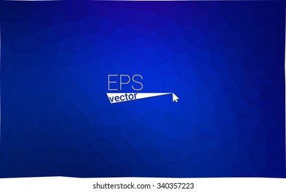 multicolor dark blue geometric rumpled triangular low poly style gradient illustration graphic background. Vector polygonal design for your business.