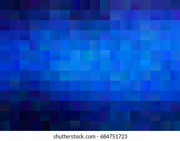 Multicolor dark blue geometric rumpled triangular low poly style gradient illustration graphic background. Polygonal design for your business. Vector illustration eps 10.