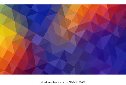 Multicolor dark blue, red polygonal illustration, which consist of triangles. Geometric background in Origami style with gradient. Triangular design for your business. Multicolor dark blue, red polygonal illustration, which consist of triangles. Geometric background in Origami style with gradient. Triangular design for your business.