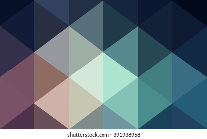 Multicolor dark blue, red polygonal illustration, which consist of triangles. Geometric background in Origami style with gradient. Triangular design for your business.