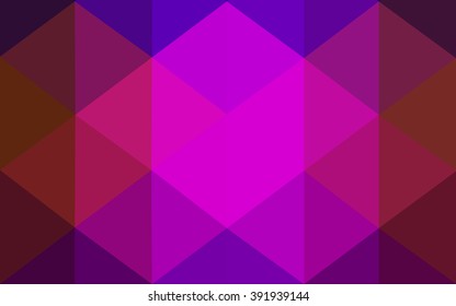 Multicolor dark blue, red polygonal illustration, which consist of triangles. Geometric background in Origami style with gradient. Triangular design for your business.