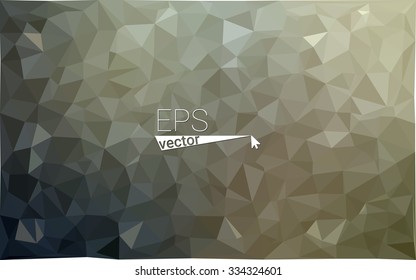 multicolor dark brown geometric rumpled triangular low poly style gradient illustration graphic background. Vector polygonal design for your business.