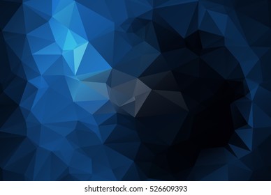 Multicolor dark color seamless which consist of triangles. Geometric background 