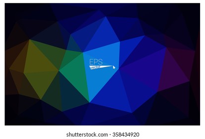 Multicolor dark geometric rumpled triangular low poly origami style gradient illustration graphic background. Vector polygonal design for your business. Rainbow, spectrum Multicolor dark geometric rumpled triangular low poly origami style gradient illustration graphic background. Vector polygonal design for your business. Rainbow, spectrum