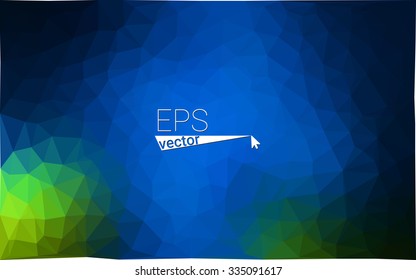 Multicolor dark green, blue geometric rumpled triangular low poly style gradient illustration graphic background. Vector polygonal design for your business. Multicolor dark green, blue geometric rumpled triangular low poly style gradient illustration graphic background. Vector polygonal design for your business.