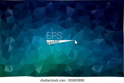 Multicolor dark green, blue geometric rumpled triangular low poly style gradient illustration graphic background. Vector polygonal design for your business. Multicolor dark green, blue geometric rumpled triangular low poly style gradient illustration graphic background. Vector polygonal design for your business.
