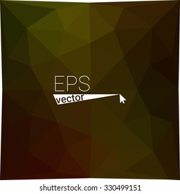 multicolor dark green geometric rumpled triangular low poly style gradient illustration graphic background. Vector polygonal design for your business.