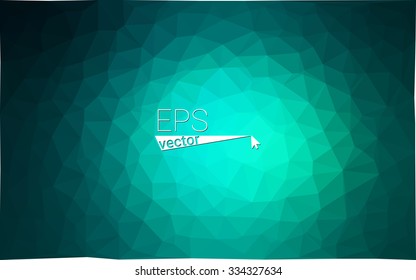 multicolor dark green geometric rumpled triangular low poly style gradient illustration graphic background. Vector polygonal design for your business.