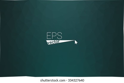 multicolor dark green geometric rumpled triangular low poly style gradient illustration graphic background. Vector polygonal design for your business.