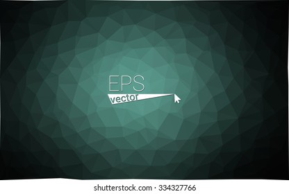 multicolor dark green geometric rumpled triangular low poly style gradient illustration graphic background. Vector polygonal design for your business.