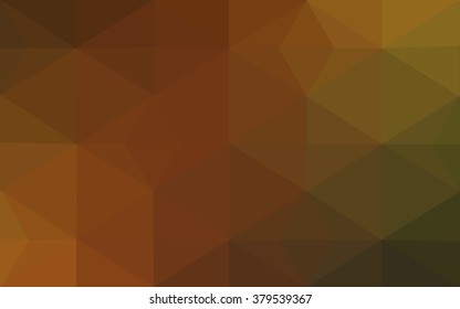 Multicolor dark green, yellow, orange polygonal illustration, which consist of triangles. Geometric background in Origami style with gradient. Triangular design for your business. Multicolor dark green, yellow, orange polygonal illustration, which consist of triangles. Geometric background in Origami style with gradient. Triangular design for your business.