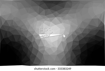 multicolor dark grey geometric rumpled triangular low poly style gradient illustration graphic background. Vector polygonal design for your business.