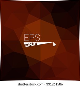 multicolor  dark orange geometric rumpled triangular low poly style gradient illustration graphic background. Vector polygonal design for your business.