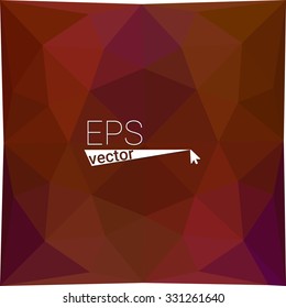 multicolor  dark orange geometric rumpled triangular low poly style gradient illustration graphic background. Vector polygonal design for your business.