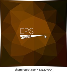 multicolor  dark orange geometric rumpled triangular low poly style gradient illustration graphic background. Vector polygonal design for your business.