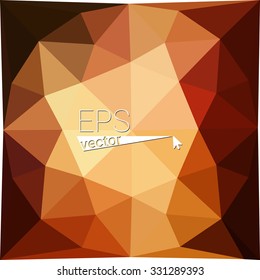 multicolor  dark orange geometric rumpled triangular low poly style gradient illustration graphic background. Vector polygonal design for your business.