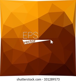 multicolor  dark orange geometric rumpled triangular low poly style gradient illustration graphic background. Vector polygonal design for your business.