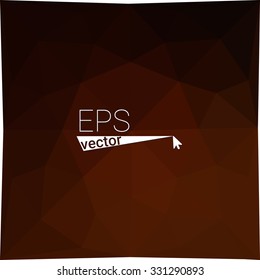 multicolor  dark orange geometric rumpled triangular low poly style gradient illustration graphic background. Vector polygonal design for your business.