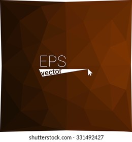 multicolor  dark orange geometric rumpled triangular low poly style gradient illustration graphic background. Vector polygonal design for your business.