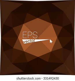 multicolor  dark orange geometric rumpled triangular low poly style gradient illustration graphic background. Vector polygonal design for your business.