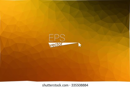 multicolor dark orange geometric rumpled triangular low poly style gradient illustration graphic background. Vector polygonal design for your business.