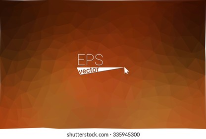 multicolor dark orange geometric rumpled triangular low poly style gradient illustration graphic background. Vector polygonal design for your business.