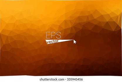 multicolor dark orange geometric rumpled triangular low poly style gradient illustration graphic background. Vector polygonal design for your business.