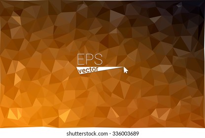 multicolor dark orange geometric rumpled triangular low poly style gradient illustration graphic background. Vector polygonal design for your business.