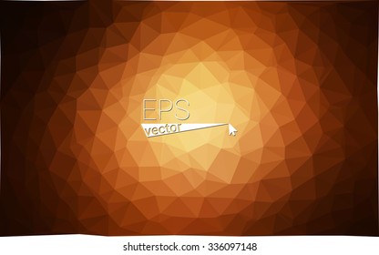 multicolor dark orange geometric rumpled triangular low poly style gradient illustration graphic background. Vector polygonal design for your business.