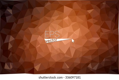 multicolor dark orange geometric rumpled triangular low poly style gradient illustration graphic background. Vector polygonal design for your business.