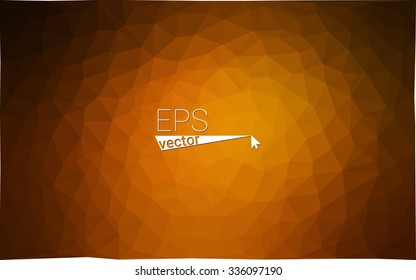 multicolor dark orange geometric rumpled triangular low poly style gradient illustration graphic background. Vector polygonal design for your business.