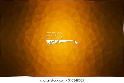 multicolor dark orange geometric rumpled triangular low poly style gradient illustration graphic background. Vector polygonal design for your business.