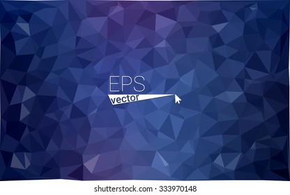 multicolor dark pink, blue geometric rumpled triangular low poly style gradient illustration graphic background. Vector polygonal design for your business.