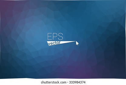 multicolor dark pink, blue geometric rumpled triangular low poly style gradient illustration graphic background. Vector polygonal design for your business.